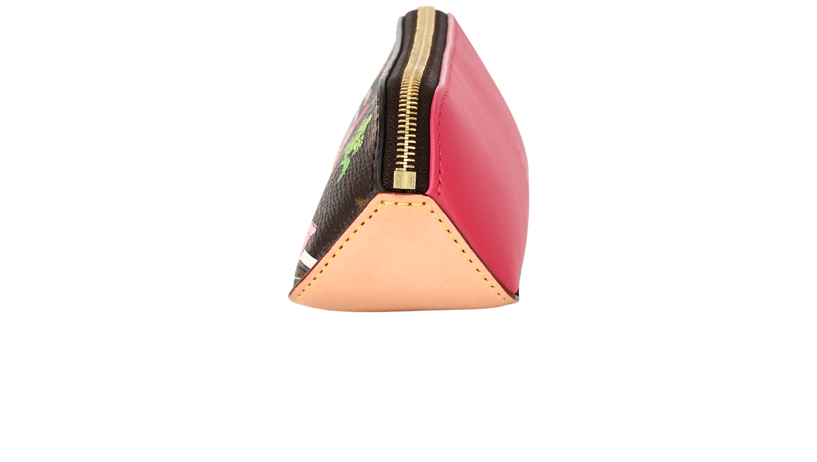 Louis Vuitton Animation Hollywood Pencil Pouch, &pound;395, Accessories, Brown, Canvas, Bottom view